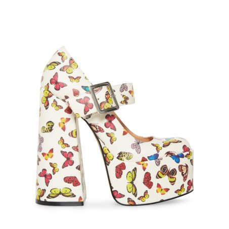 Multicolor Steve Madden Plaza Women's Heels | PH 7820FKJ